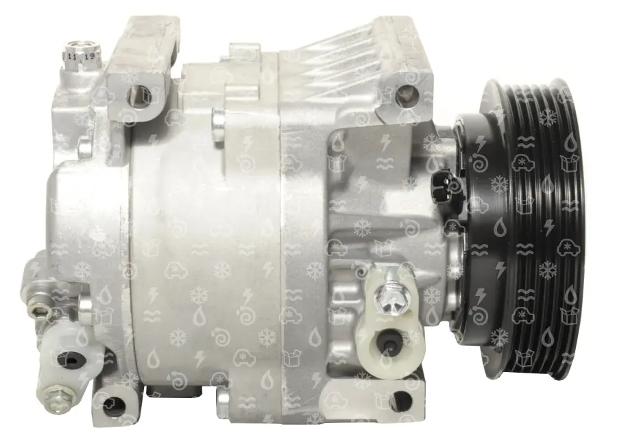 kompresor DENSO SC08, řemenice 119 mm - PV6, 12V, OEM 46757907